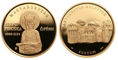 Árpád-házi Szent Piroska - aranyérme Árpád-házi Szent Piroska - aranyérme